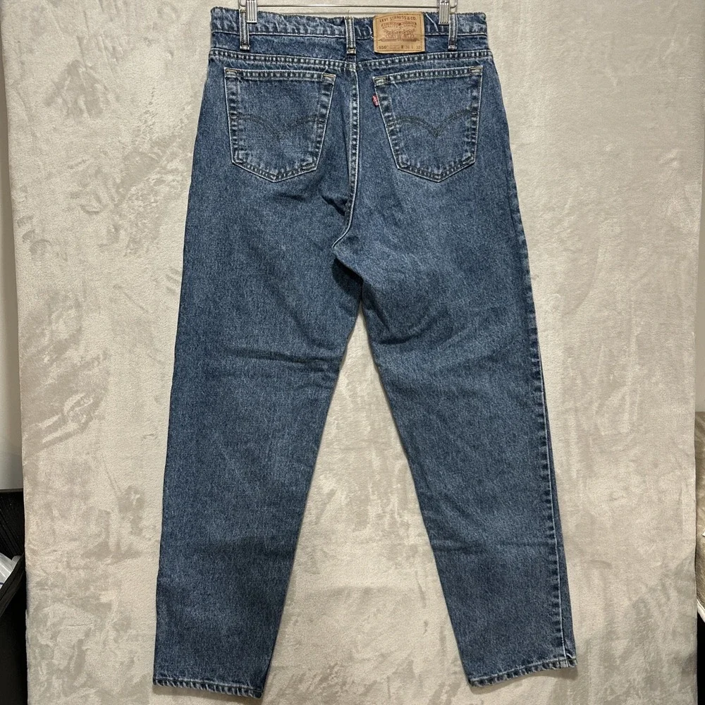 VTG‎ Levi's 550 Relaxed Fit Tapered Leg Men's Jeans Sz 36 Stonewash Canada Made